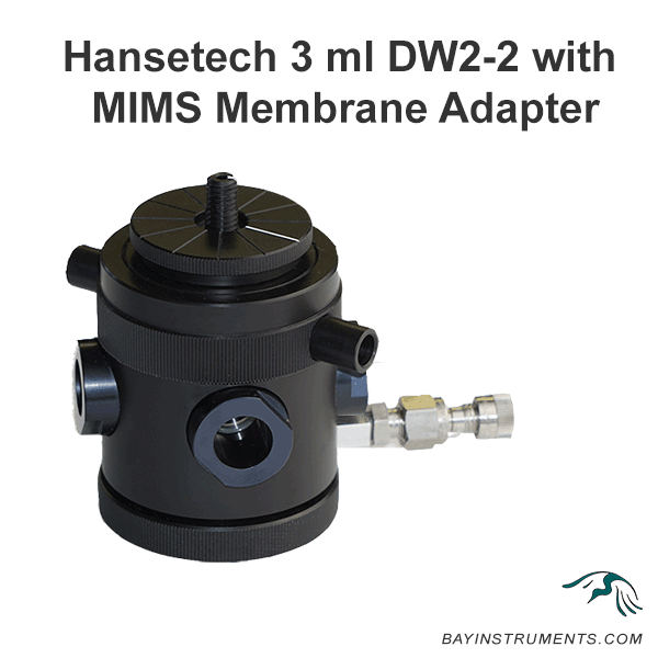 Hansatech 3 ml DW2-2 with MIMS Membrane Adapter, MIMS and Accessories - Bay Instruments, LLC