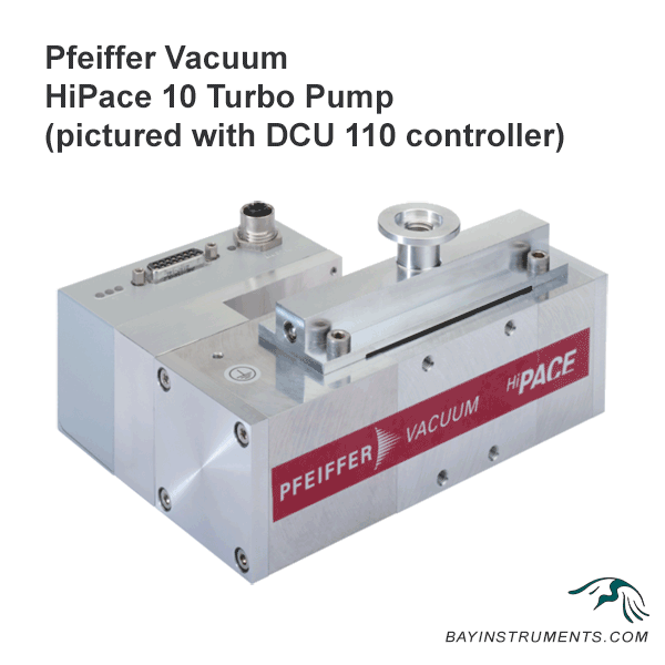 Pfeiffer Vacuum HiPace 10 Turbopump, turbopump - Bay Instruments, LLC