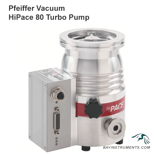Pfeiffer Vacuum HiPace 80 Turbopump with Integrated TC 110, turbopump - Bay Instruments, LLC